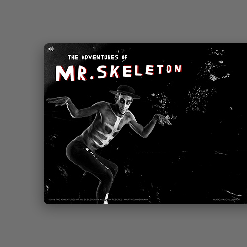 The Adventures of Mr. Skeleton website