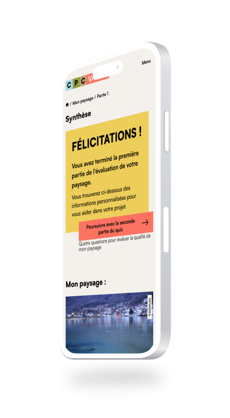 Conception Paysage cantonale Valais