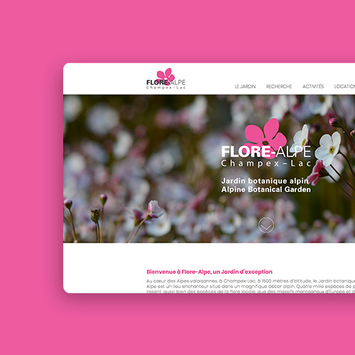 Flore-Alpe website
